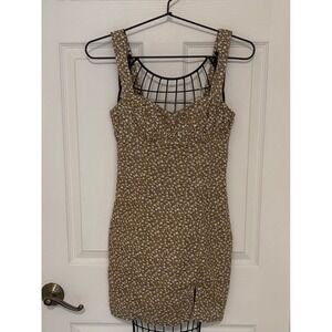 open lace back dress Americano Mini Dress Black main image 0